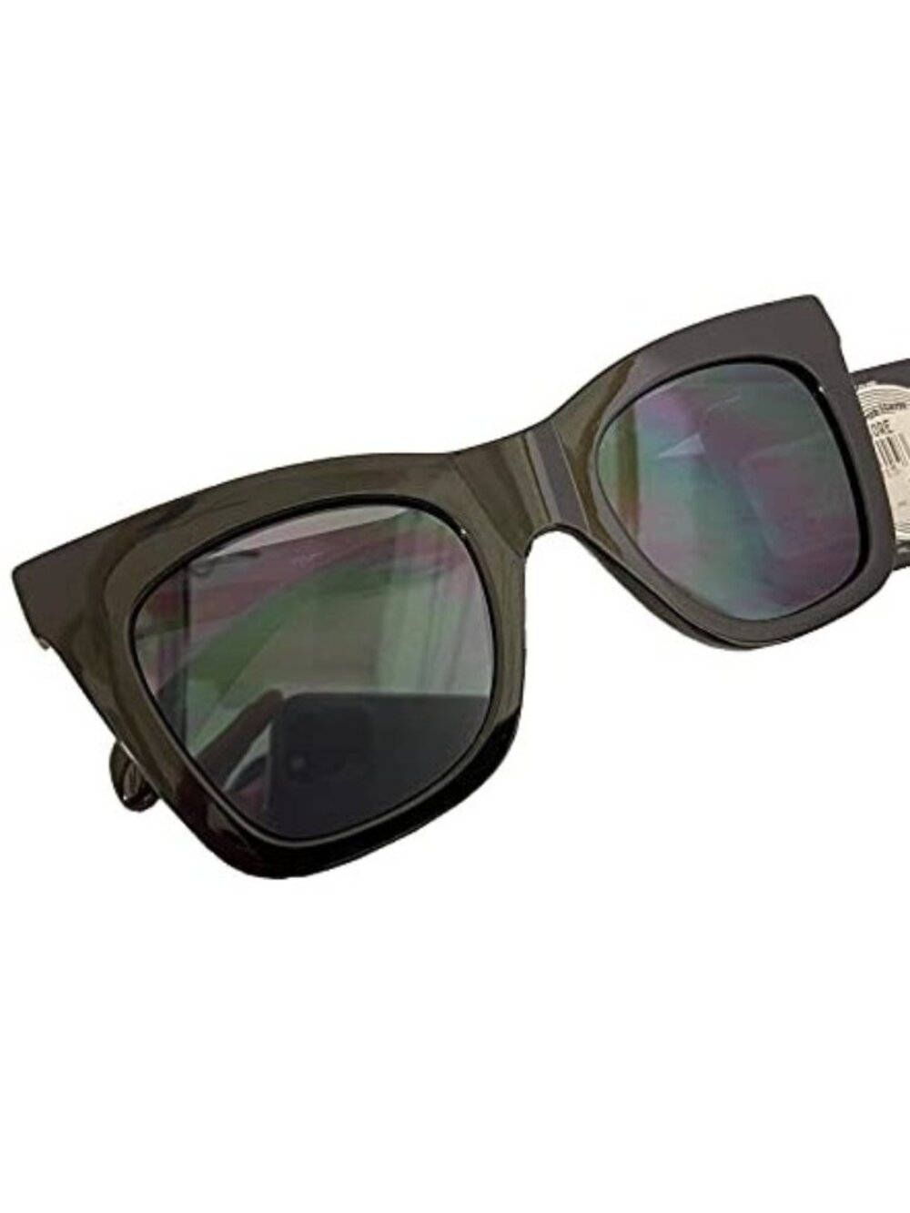 Foster Grant Black Rhinestone Cat-Eye Sunglasses With UV Protection